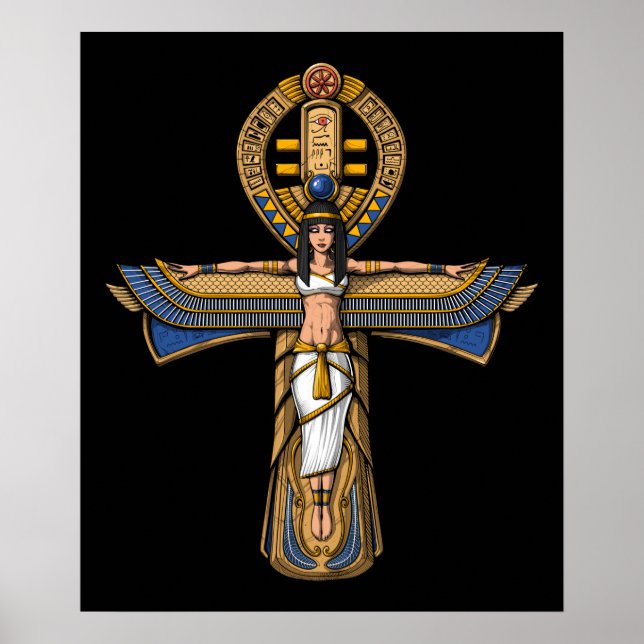 Egyptian Ankh Poster (Framsidan)