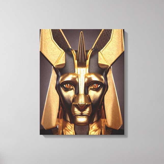 Egyptian Anubis Kanvastryck Kanvastryck (Framsida)
