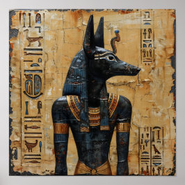 Egyptian Anubis Poster