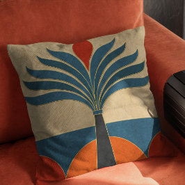 Egyptian Art Deco Gräns Kudde