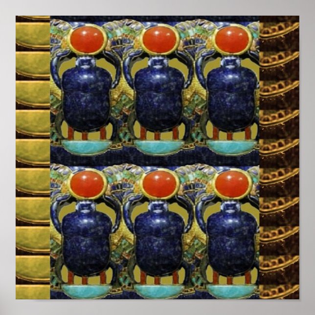 EGYPTIAN Art i COSMIC Energy and Spirit Connection Poster (Framsidan)