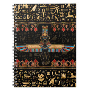 Egyptian Cat - Bastet Anteckningsbok