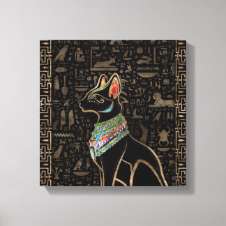 Egyptian Cat - Bastet Canvastryck