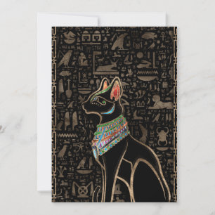 Egyptian Cat - Bastet Julkort