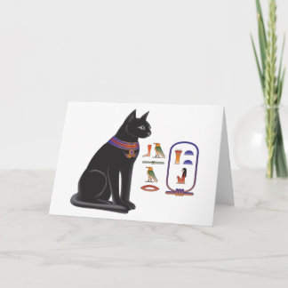 Egyptian Cat Goddess Bastet Kort