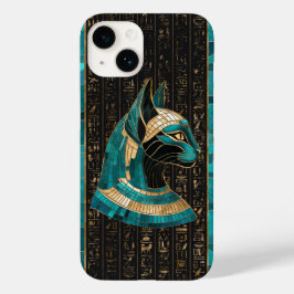Egyptian Cat Goddess Bastet - Mosaic Art