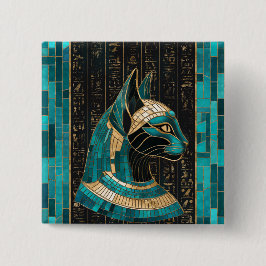 Egyptian Cat Goddess Bastet - Mosaic Art Knapp