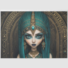 Egyptian Cleopatra Decoupage Papper