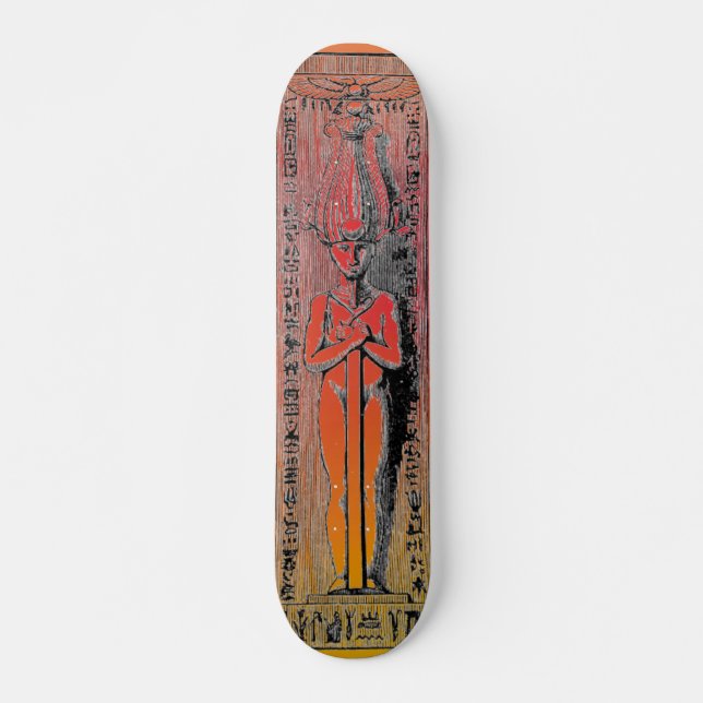 Egyptian Column Skateboard Bräda 20,5 Cm (Framsida)