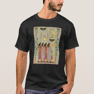 Egyptian Dam Kung Tut Queen Cleopatra Nefertiti T Shirt