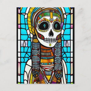 Egyptian Day of the dead #1-vykort Vykort