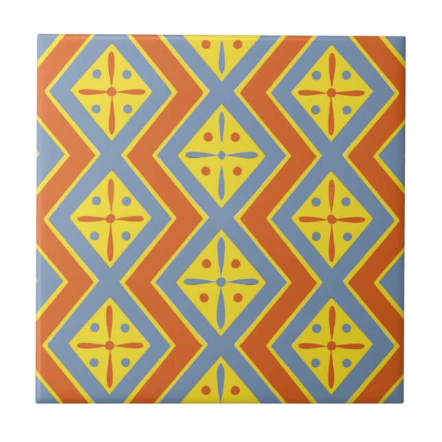 Egyptian Design #11 på Emporio Moffa Kakelplatta (Framsidan)