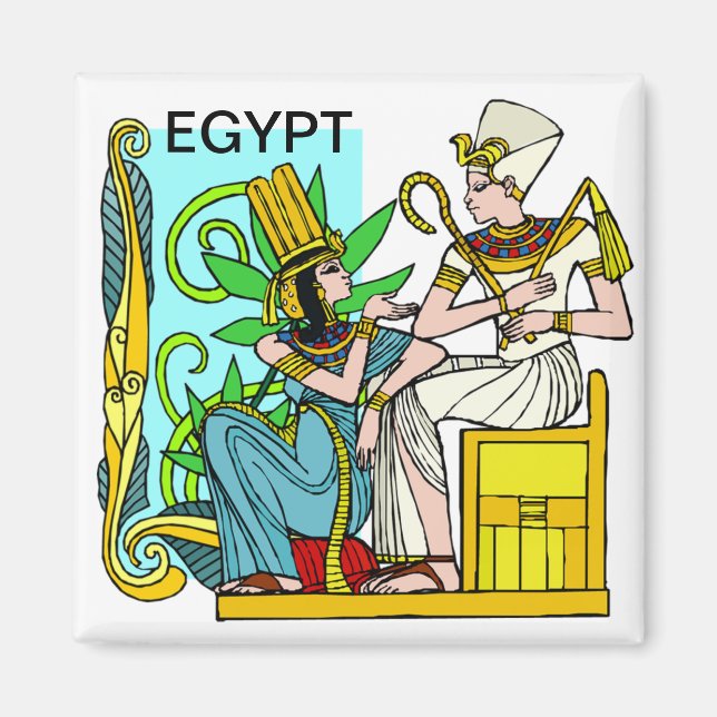 EGYPTIAN DESIGN MAGNET (Framsidan)