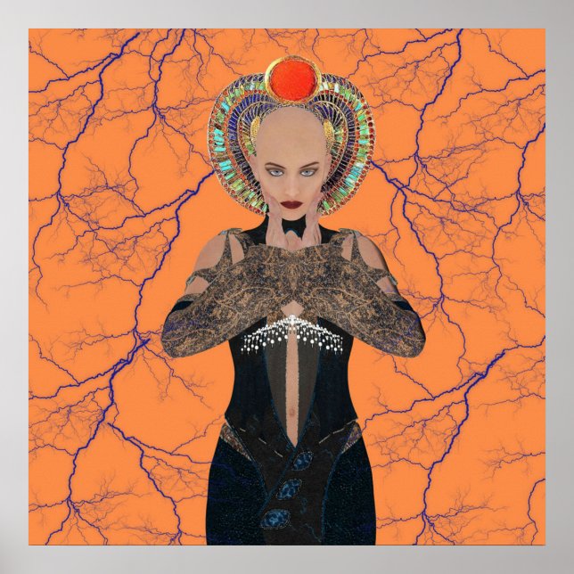 Egyptian Electric Magic Poster (Framsidan)