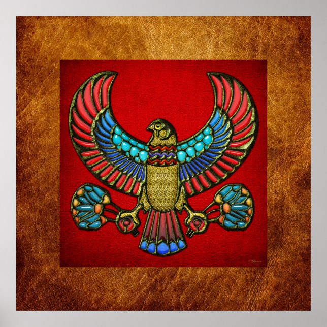 Egyptian Falcon Poster (Framsidan)