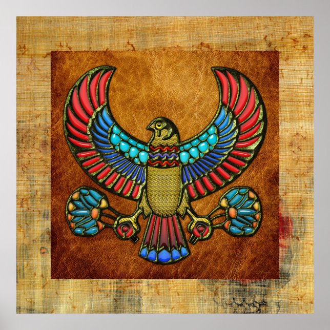 Egyptian Falcon Poster (Framsidan)