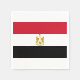 Egyptian Flagga Napkins Pappersservett