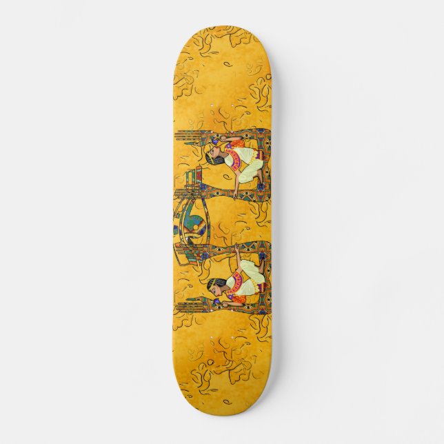 Egyptian Fusion Old School Skateboard Bräda 18 Cm (Framsida)