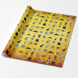 Egyptian Gift Wrapping Papper Presentpapper