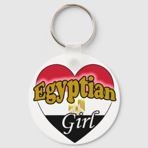 Egyptian Girl Nyckelring