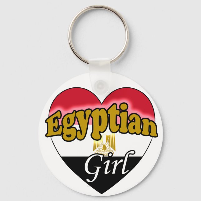 Egyptian Girl Nyckelring (Framsida)