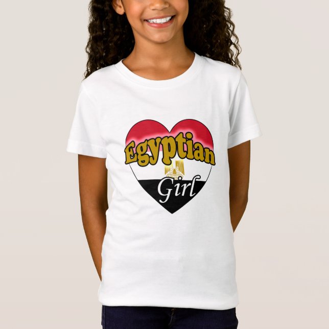 Egyptian Girl Tee Shirt (Framsida)