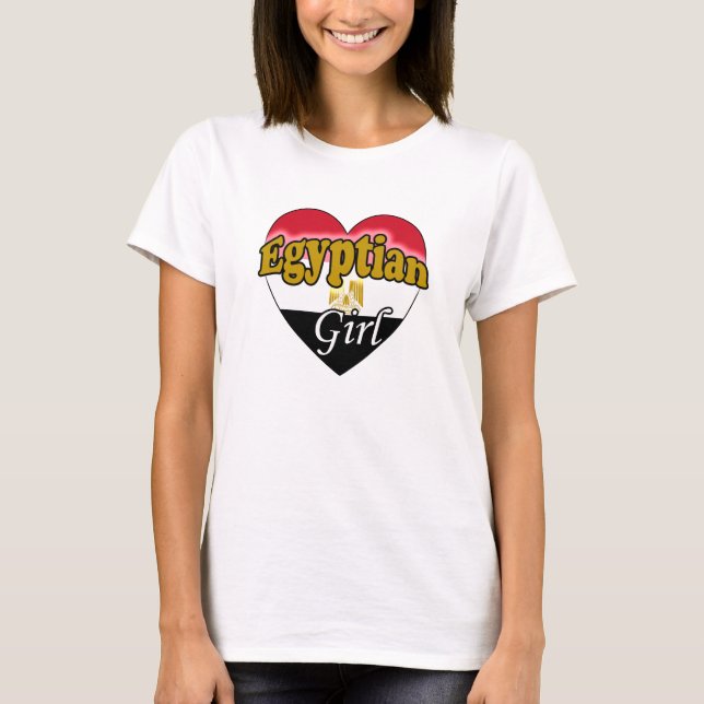 Egyptian Girl Tee Shirt (Framsida)