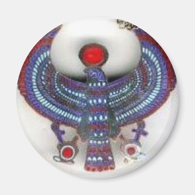 EGYPTIAN GOD HORUS MAGNET (Framsidan)