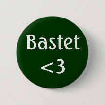 Egyptian Goddess - Bastet kärlek badge