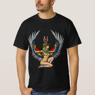 Egyptian Goddess Isis Queen Pharaoh Hieroglyphs My T Shirt