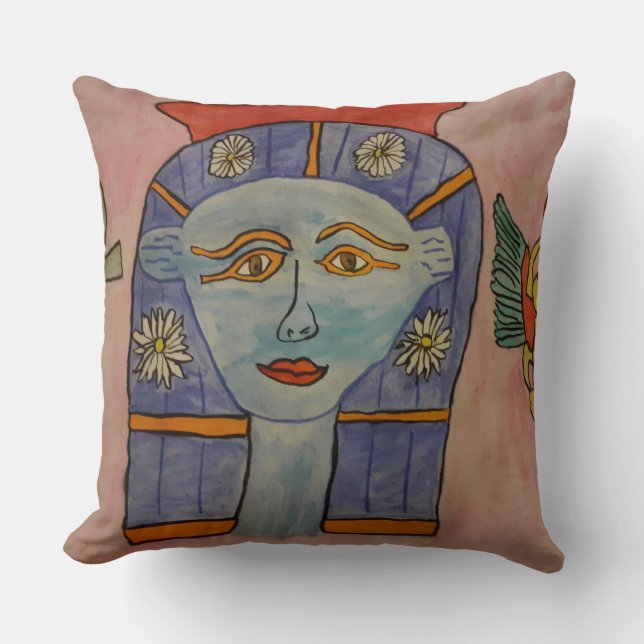 Egyptian Goddess Kudde (Framsida)