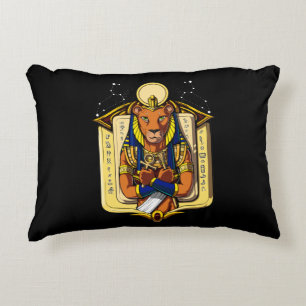 Egyptian Goddess Lioness Sekhmet Gud Bastet Prydnadskudde