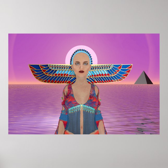 Egyptian Goddess Poster (Framsidan)