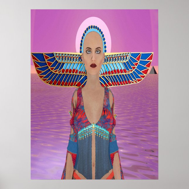 Egyptian Goddess Poster (Framsidan)