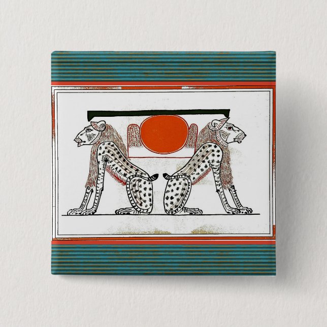 Egyptian Gods Button Knapp (Framsida)