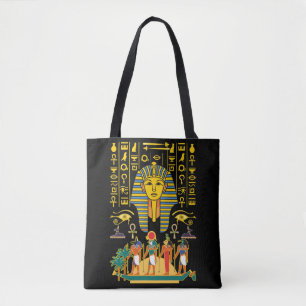 Egyptian Gods Egypten Pharaoh Gudom Anubis Horus Tygkasse