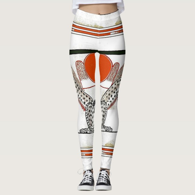 Egyptian Gods Women's Leggings (Framsida)