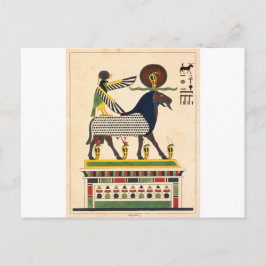 Egyptian gud Amun-Ra Vykort