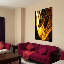 Egyptian Gud Anubis | AI Art Poster