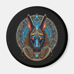 Egyptian Gud Anubis Ancient Egypten Mythology Magnet