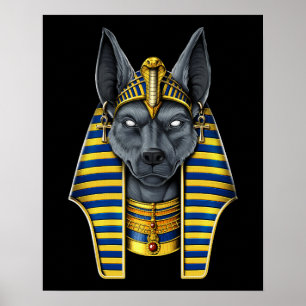 Egyptian Gud Anubis Poster