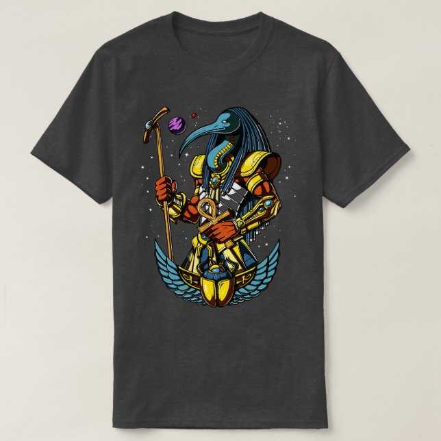 Egyptian Gud Thoth 1 T Shirt (Design framsida)