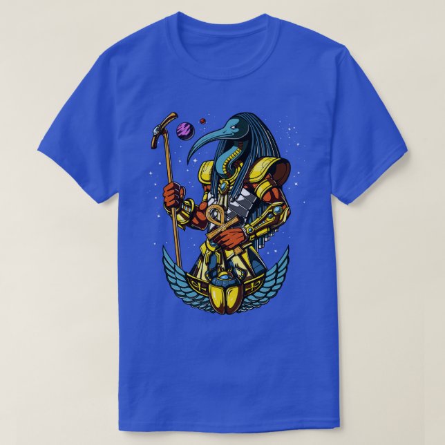 Egyptian Gud Thoth 1 T Shirt (Design framsida)
