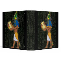 Egyptian Gud Thoth Binder