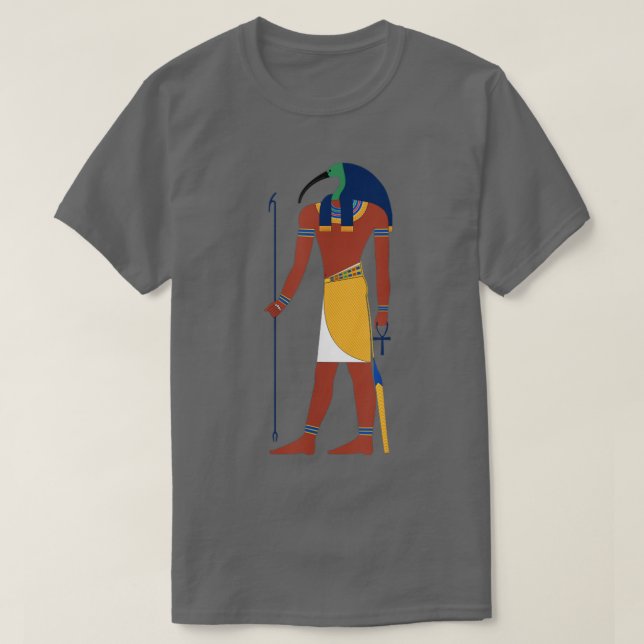 Egyptian Gud Thoth T Shirt (Design framsida)