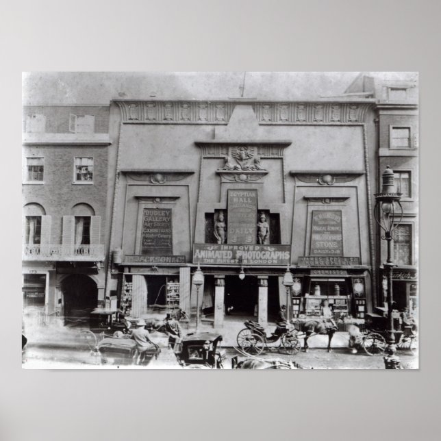 Egyptian Hall, Piccadilly 1895 Poster (Framsidan)