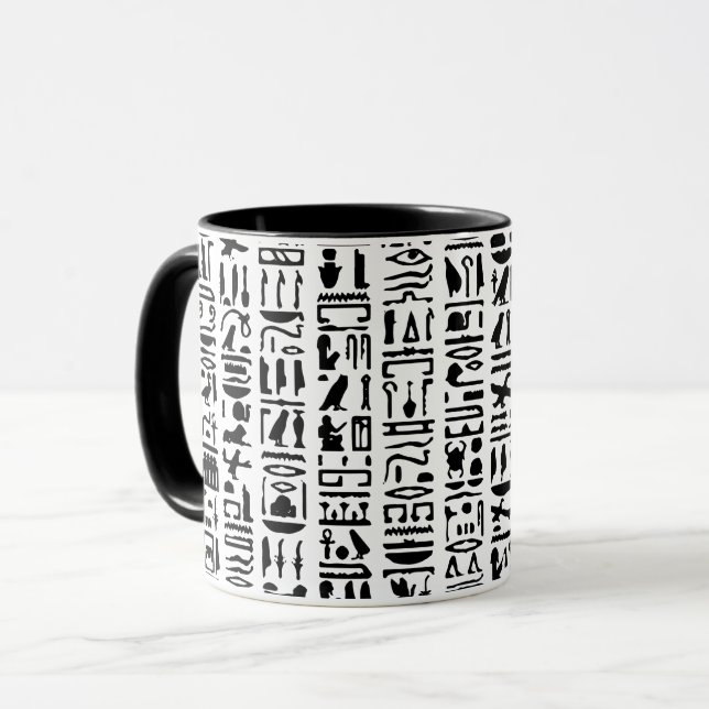 Egyptian Hieroglyph Mugg (Framsida vänster)