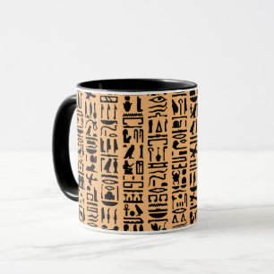 Egyptian Hieroglyph Mugg
