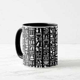 Egyptian Hieroglyph Mugg