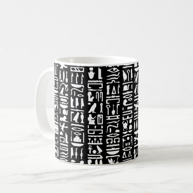 Egyptian Hieroglyph Mugg (Framsida vänster)